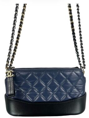 CHANEL GABRIELLE WOC LEATHER SHOULDER/CROSSBODY BAG
